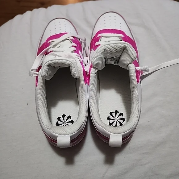 Nike Pink and White Sneakers - Picture 2 of 10